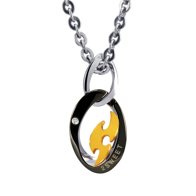 熱戀情人-金加鋼墜(男)