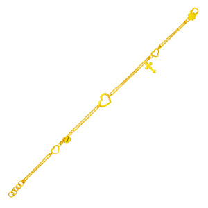 見證愛情-黃金手鍊 見證愛情-黃金手鍊