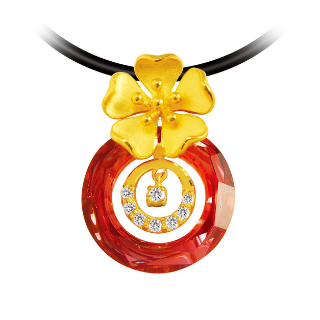 耀眼風華-黃金墜子