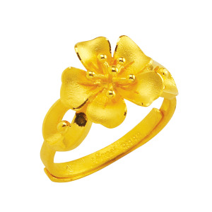 溫馨祝福-黃金戒指 溫馨祝福-黃金戒指