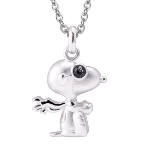 史努比SNOOPY-兜風史努比-銀飾墜子 史努比SNOOPY-兜風史努比-銀飾墜子