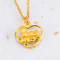 史努比SNOOPY-甜蜜蜜史努比-黃金墜子 史努比SNOOPY-甜蜜蜜史努比-黃金墜子