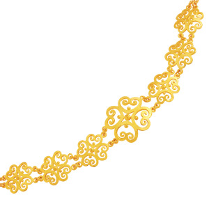 福氣-黃金手鍊 福氣-黃金手鍊