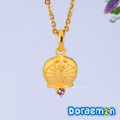 哆啦a夢Doraemon-戀愛運哆啦-黃金墜子 哆啦a夢Doraemon-戀愛運哆啦-黃金墜子