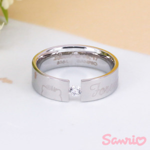 Hello Kitty凱蒂貓-永恆丹尼爾-鋼飾戒指(男) Hello Kitty凱蒂貓-永恆丹尼爾-鋼飾戒指(男)