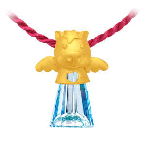 成功馬-十二生肖黃金水晶墜 成功馬-十二生肖黃金水晶墜