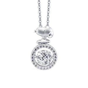 史努比SNOOPY-美好之日-純銀項鍊(二色可選) 史努比SNOOPY-美好之日-純銀項鍊(二色可選)