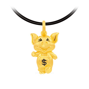 豬你發財-黃金墜子 豬你發財-黃金墜子