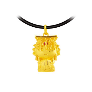 賜福媽祖-黃金墜子(小) 賜福媽祖-黃金墜子(小)