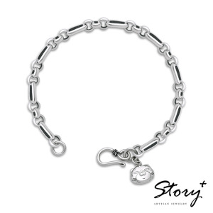 白爛貓經典系列-高級LanLan 純銀手鍊(男款) 白爛貓經典系列-高級LanLan 純銀手鍊(男款)