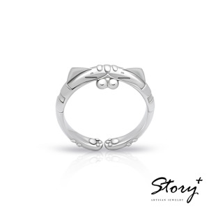 白爛貓經典系列-LanLan純銀戒指 白爛貓經典系列-LanLan純銀戒指