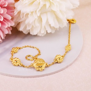 百花齊放-哆啦a夢Doraemon-黃金手鍊 百花齊放-哆啦a夢Doraemon-黃金手鍊