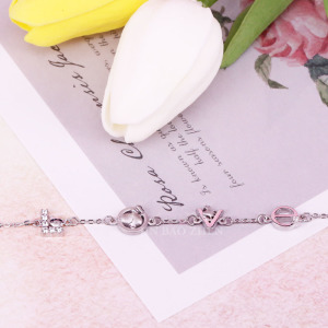 史努比LOVE-純銀手鍊-SNOOPY 史努比LOVE-純銀手鍊-SNOOPY