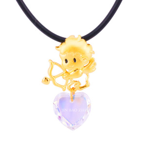 小愛神-愛心黃金墜 小愛神-愛心黃金墜