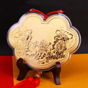 關聖帝君/關公神明金牌(中)13公分(0.06錢) 關聖帝君/關公神明金牌(中)13公分(0.06錢)