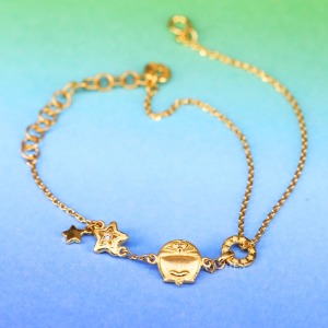 星光熠熠哆啦a夢-Doraemon-黃金手鍊 星光熠熠哆啦a夢-Doraemon-黃金手鍊