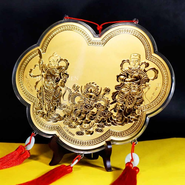 關聖帝君/關公神明金牌(超大)28公分(0.20錢)