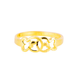 相愛小魚-黃金戒指-小魚戒指 相愛小魚-黃金戒指-小魚戒指
