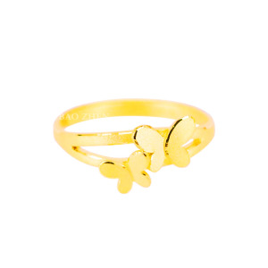 翩翩起舞-蝴蝶黃金戒指 翩翩起舞-蝴蝶黃金戒指