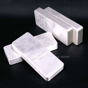 金寶珍銀樓-白銀條塊-平裝版 (重量1公斤) 金寶珍銀樓-白銀條塊-平裝版 (重量1公斤)