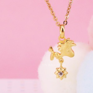 星光史塔克-黃金墜子-SNOOPY 星光史塔克-黃金墜子-SNOOPY