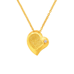 典愛-黃金項鍊(雙面-鎖骨鍊墜) 典愛-黃金項鍊(雙面-鎖骨鍊墜)