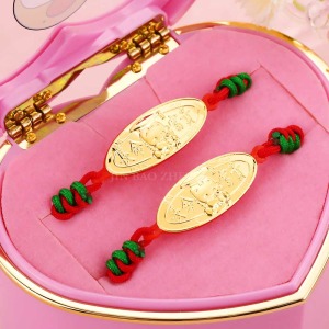 博士天使-彌月金飾手環音樂禮盒 (0.10錢) 博士天使-彌月金飾手環音樂禮盒 (0.10錢)