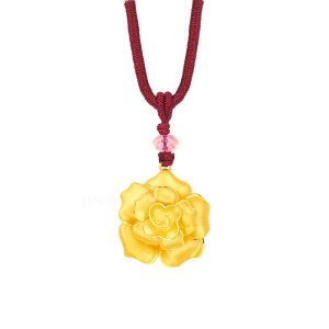 珍愛花語-黃金墜子 珍愛花語-黃金墜子