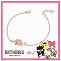 My Melody美樂蒂純銀手鍊-Love&Peace系列 My Melody美樂蒂純銀手鍊-Love&Peace系列