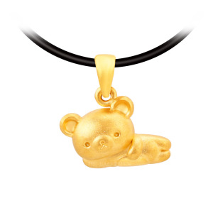 午睡時光-拉拉熊黃金墜子-Rilakkuma 午睡時光-拉拉熊黃金墜子-Rilakkuma