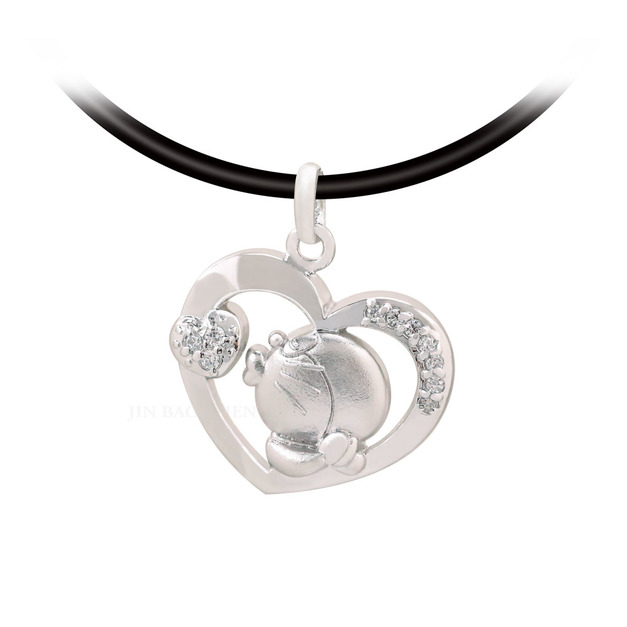 啾一下-哆啦a夢銀飾墜子-Doraemon