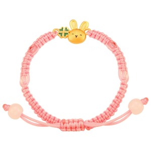 幸運兔兔-兔年開運黃金手鍊-金兔來了 幸運兔兔-兔年開運黃金手鍊-金兔來了