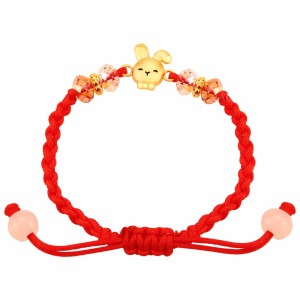 紳士兔兔-兔年開運黃金手鍊-金兔來了 紳士兔兔-兔年開運黃金手鍊-金兔來了