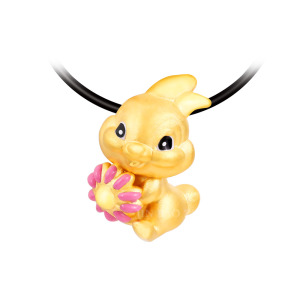 捧花邦妮兔墜-小鹿斑比 捧花邦妮兔墜-小鹿斑比