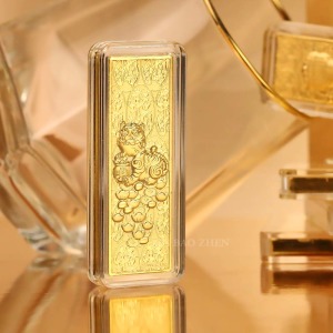 金虎爺-神明金條發財金1g 金虎爺-神明金條發財金1g