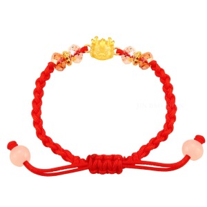 福氣龍-龍年彌月黃金手鍊-好運龍來 福氣龍-龍年彌月黃金手鍊-好運龍來