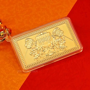 天上聖母-黃金開運平安吊飾 天上聖母-黃金開運平安吊飾