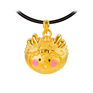 龍寶寶金墜-彌月金飾-生肖龍 龍寶寶金墜-彌月金飾-生肖龍