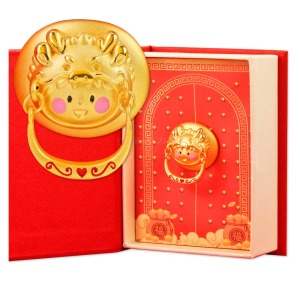 龍寶寶奶嘴-彌月金飾-黃金奶嘴 龍寶寶奶嘴-彌月金飾-黃金奶嘴