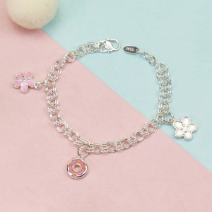 花樣甜甜圈-寶寶純銀手鍊 花樣甜甜圈-寶寶純銀手鍊