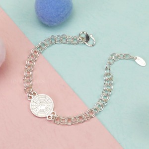幸福平安八卦-寶寶純銀手鍊 幸福平安八卦-寶寶純銀手鍊