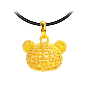 傾心時光-拉拉熊黃金墜子-Rilakkuma 傾心時光-拉拉熊黃金墜子-Rilakkuma