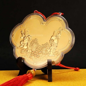 七爺八爺-城隍爺神明金牌13cm(0.06錢) 七爺八爺-城隍爺神明金牌13cm(0.06錢)