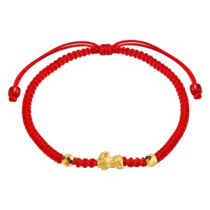 福運永伴-黃金小貔貅手鍊 福運永伴-黃金小貔貅手鍊