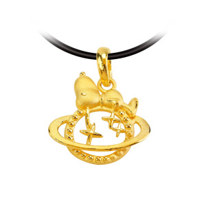 星際漫遊-史努比黃金墜子-SNOOPY 星際漫遊-史努比黃金墜子-SNOOPY