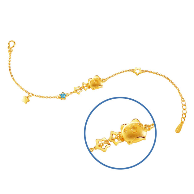 咖波金手鍊-星星咖波-貓貓蟲咖波BugcatCapoo 咖波金手鍊-星星咖波-貓貓蟲咖波BugcatCapoo