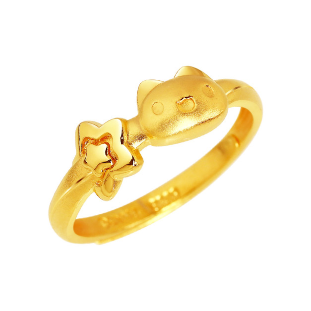 咖波黃金戒指-星星咖波-貓貓蟲咖波BugcatCapoo 咖波黃金戒指-星星咖波-貓貓蟲咖波BugcatCapoo