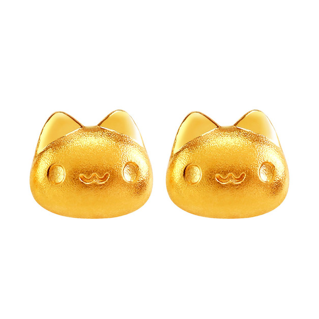 咖波黃金耳環-經典咖波-貓貓蟲咖波BugcatCapoo