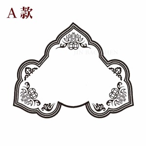 桃心立體浮雕神明金牌(0.20錢起) 桃心立體浮雕神明金牌(0.20錢起)