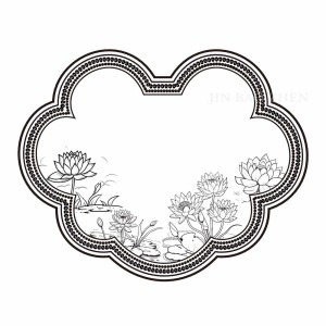 如意九品蓮花-立體浮雕神明金牌(0.20錢起) 如意九品蓮花-立體浮雕神明金牌(0.20錢起)